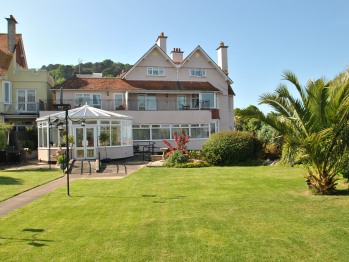 Porlock Hotels Guest Houses And Bed Breakfasts Beachside Suites Outside View From Garden