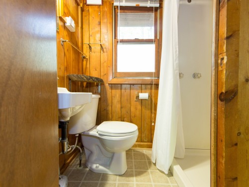 #2 Butternut Cottage bathroom with shower