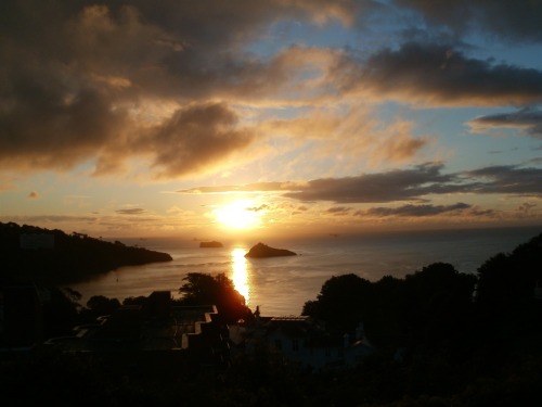 Sunrise  taken from the lounge of Beach Lodge (No12)