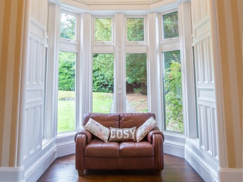 All windows are double glazed, ensuring a cosy atmosphere