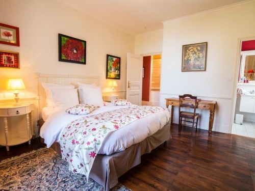 Chambre beige