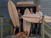 Build your own wooden surfboard Lignum Surfboards 0.1 miles