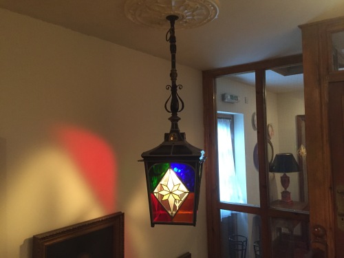 A Stain Glass Light awaits you on the First Floor (Room 10 - 15)