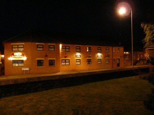 Morpeth Lodge at Night