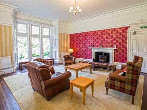 The comfortable lounge is the perfect place to meet with friends & family