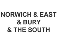 Norwich and the East and Bury and the South