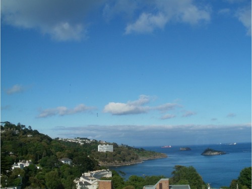 One of the many views from Villa Capri apartments