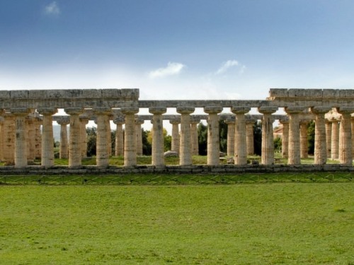 Veduta Templi di Paestum (distanza 40 km)