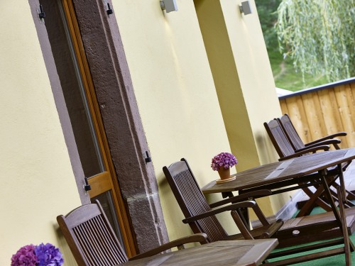 Terrasse d'une chambre