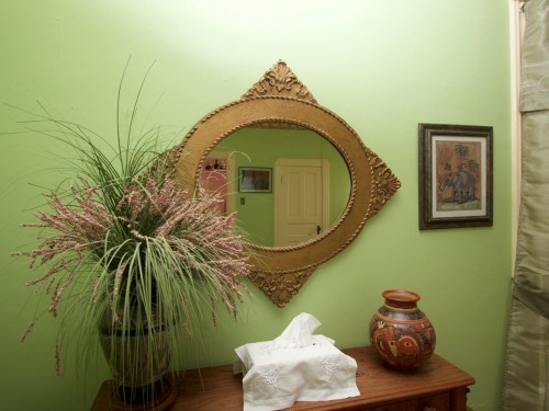 Side Table and Mirror, Animal Room