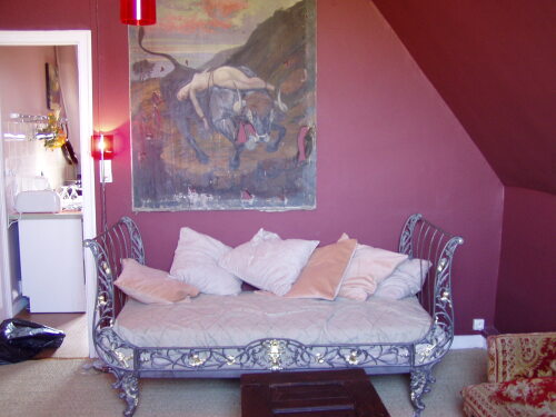 Le Gîte Ciel : salon