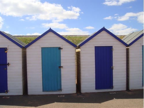 Beach huts at Goodrington Beach