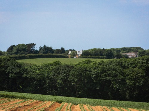 The Farmhouse from across the fields