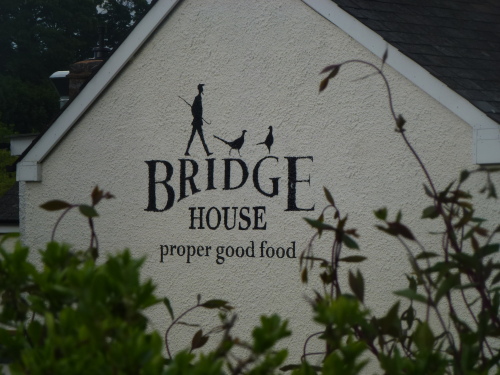 Bridge House," proper good food "