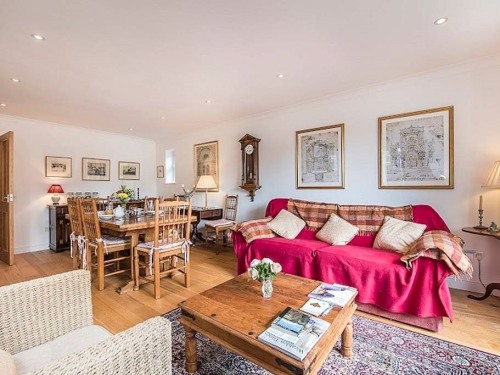 Sitting room overlooking the south facing garden