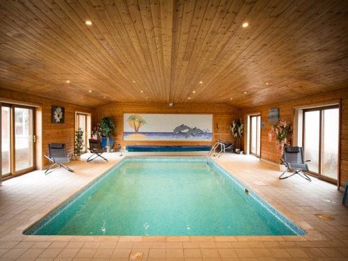 Lovely indoor heated swimming pool