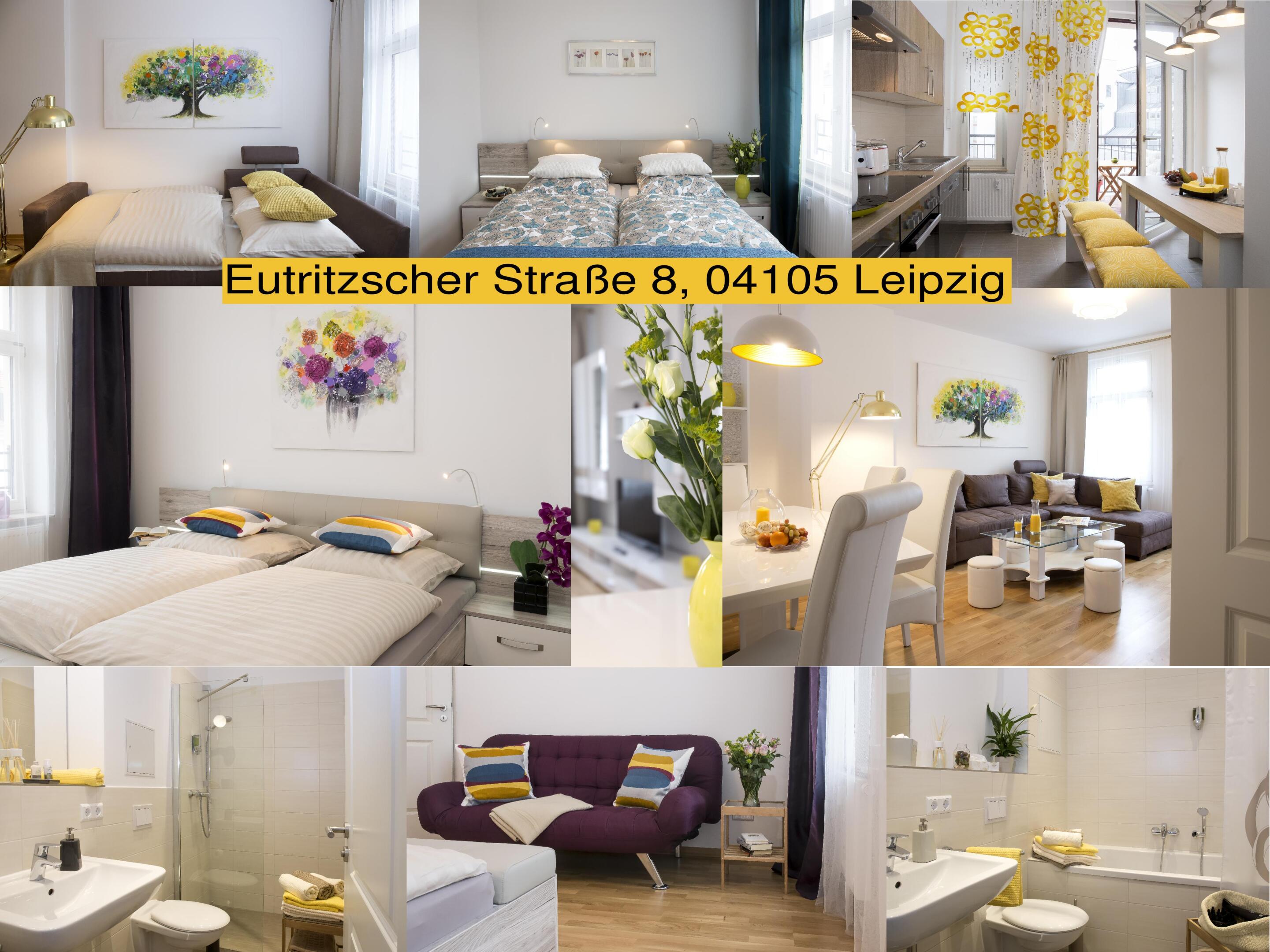 Apartment-Executive-Eigenes Badezimmer-Eutritzscher Straße 8 - Basistarif