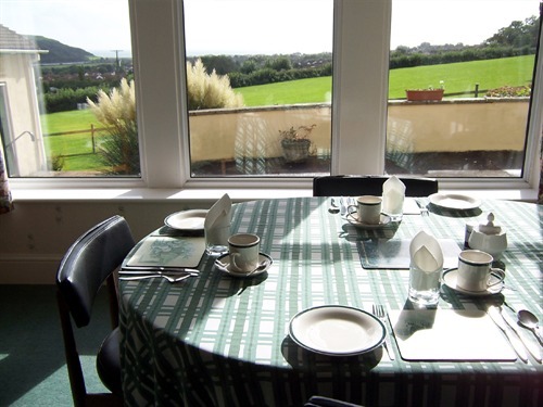 View to the Sea from the Dining Room