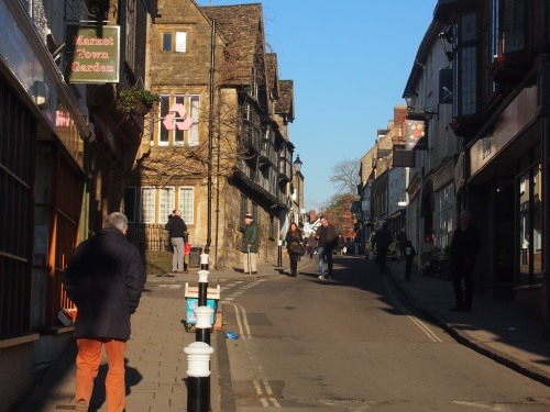 A view of Cheap Street, Sherborne