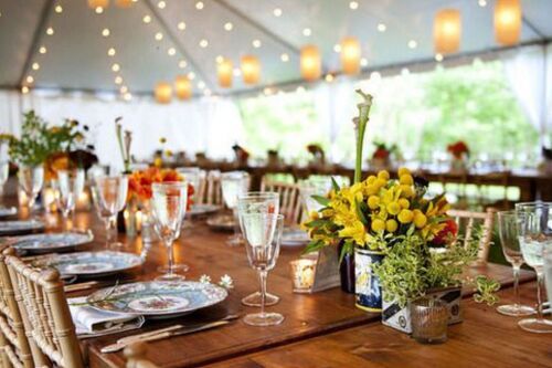 Outdoor Wedding Area