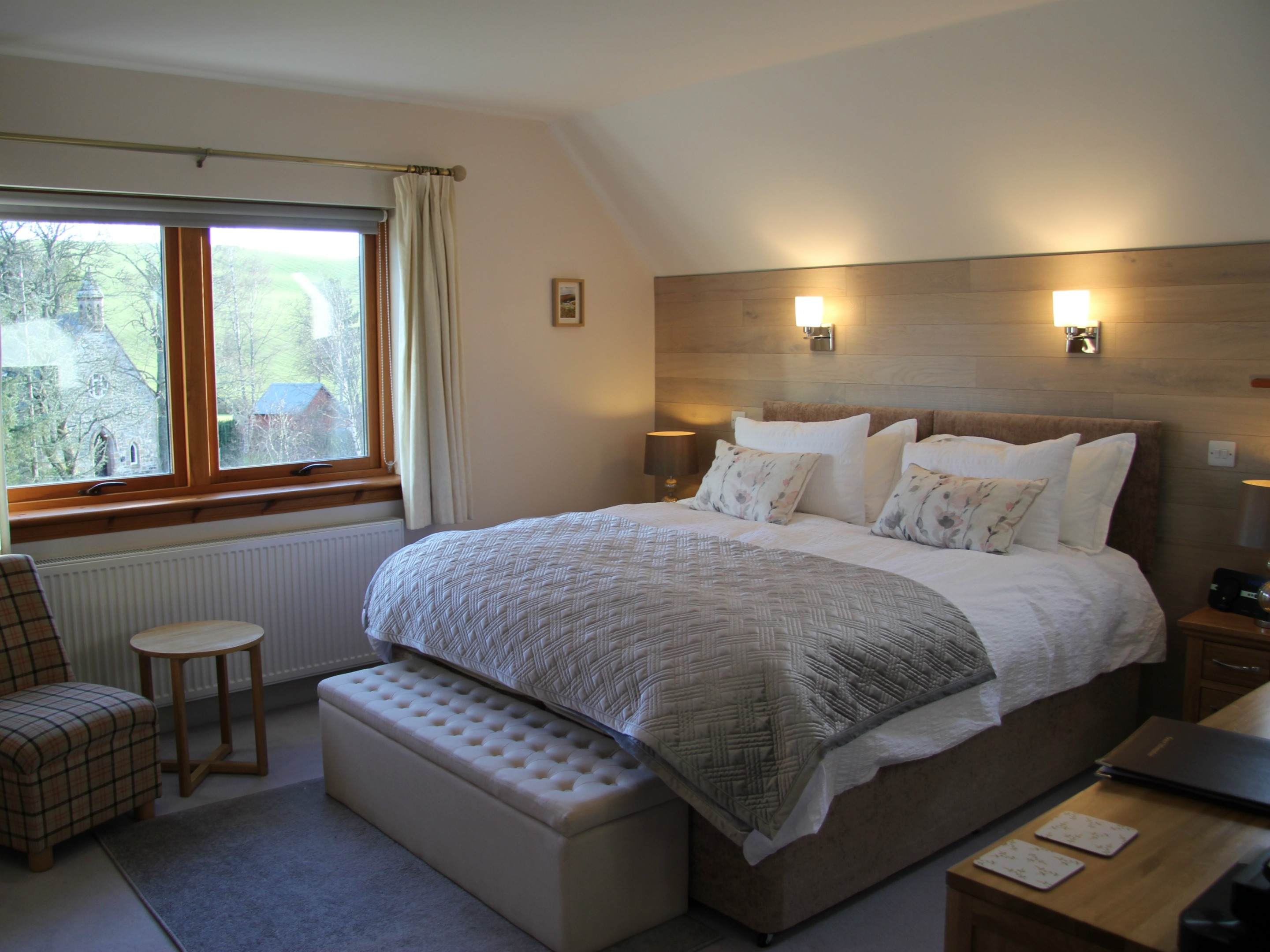 Double room-Ensuite-Room 3 - Capercaillie - Base Rate