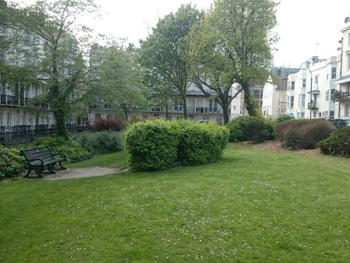 Park in front of the B&B