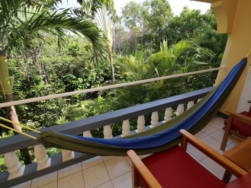 Every room has a view with hammock