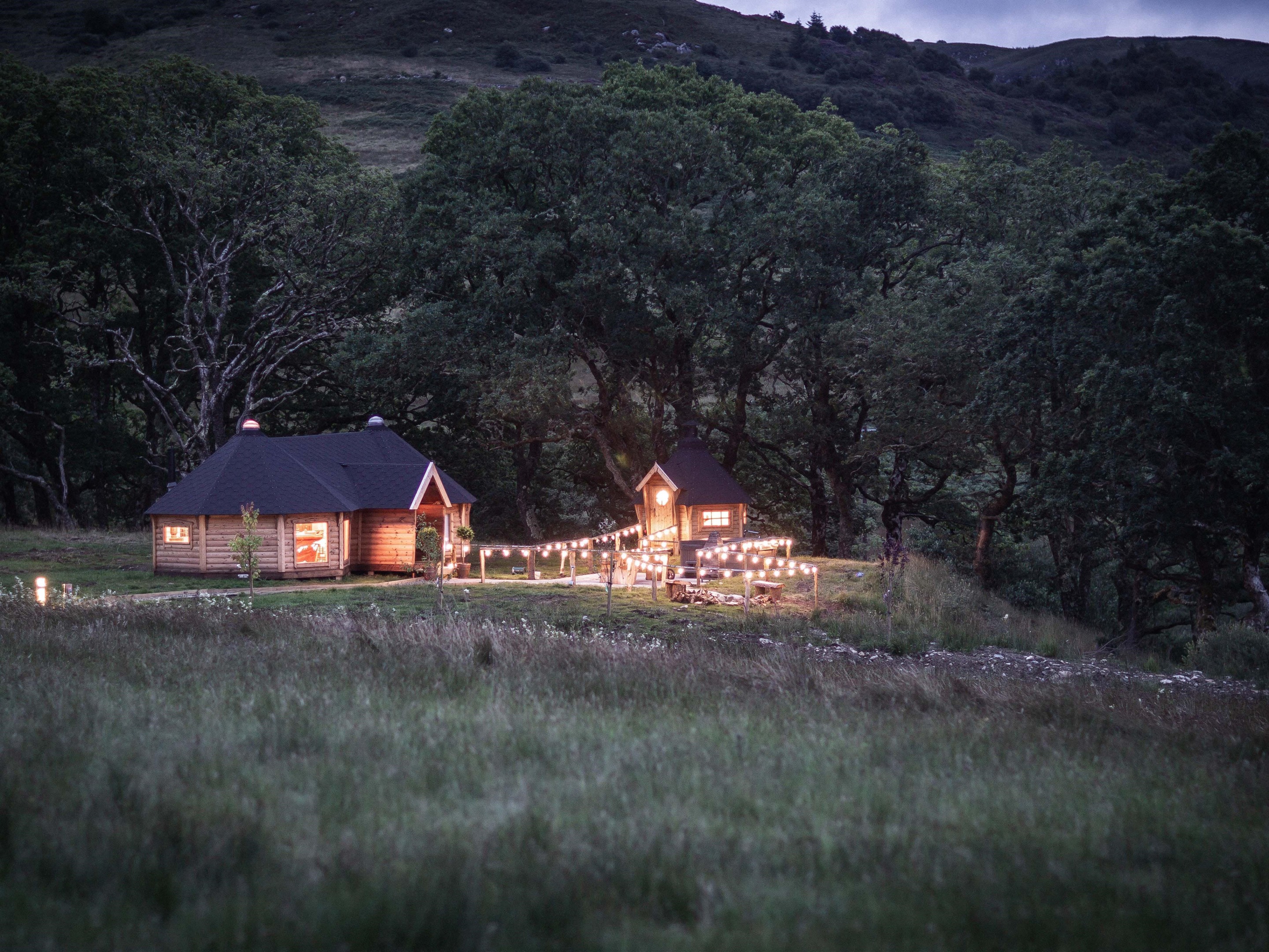 Woodcock Lodge - Luxurious log cabin in Argyle