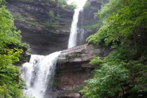 A view of Katterskill Falls, the most visited attraction in our area.