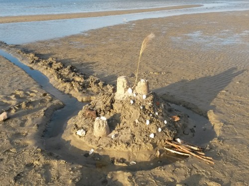 Strand im Herbst