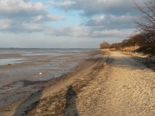 Strand im Herbst