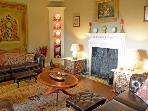 The Drawing Room - Old world charm reminiscent of a bygone era.