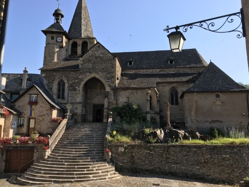 L'église Saint-Fleuret à Estaing