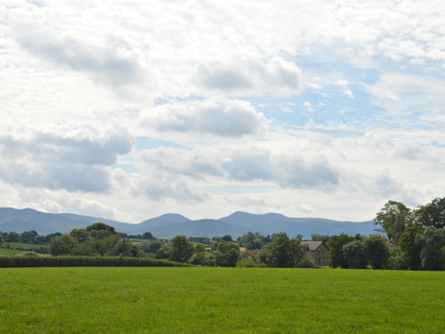View of the Mourne Mountains