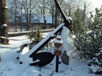 Anker im Winter