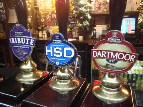 St Austell cask conditioned ales