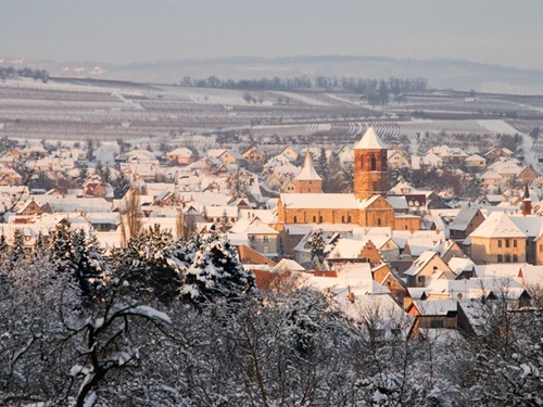Rosheim sous la neige