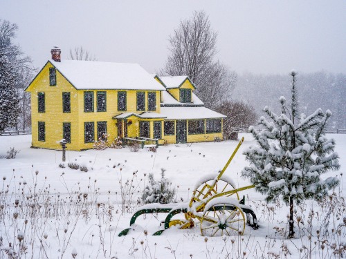 Winter View of the Inn