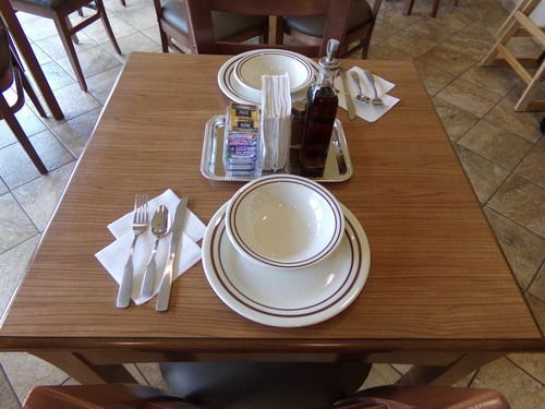 Restaurant Style Plates, Bowls, & Flatware