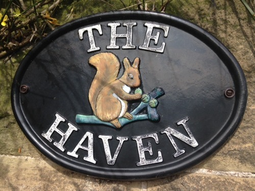 The Haven, home to red squirrels