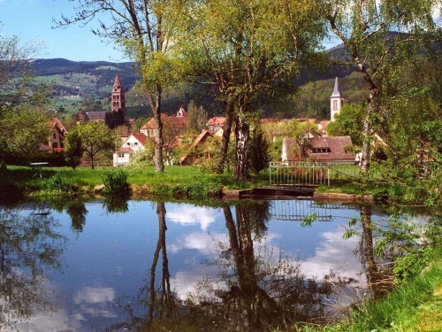Maison bellevue - Munster and our private pond