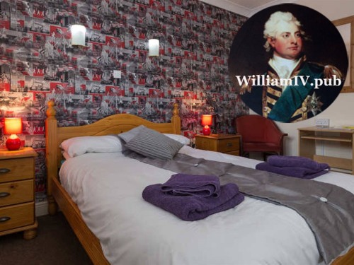 Homely bed and breakfast accommodation at The William IV Pub Norwich.