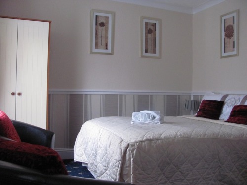 This is room 2. A Good size Double  room with ensuite shower room,tea and coffee making facilities,colour tv .