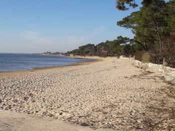 La plage de Taussat, au calme :)