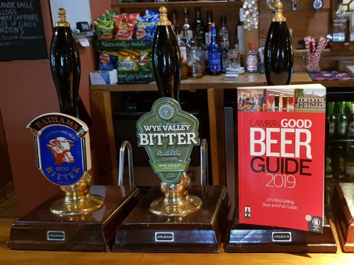 We feature in the Camra's Good Beer Guide 2019