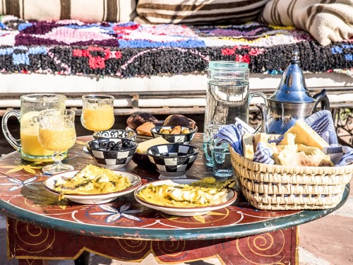 Un petit déjeuner à Dar Tafantant