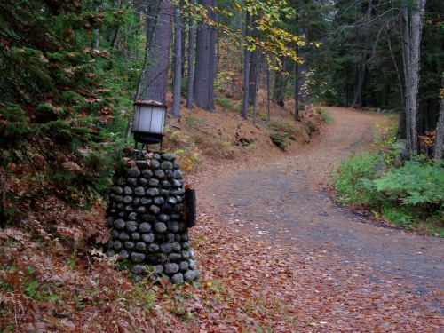 Entrance Road to the Ridge Cabin area.