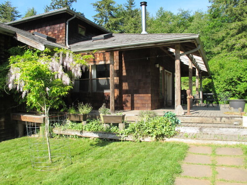 The Farm House front deck