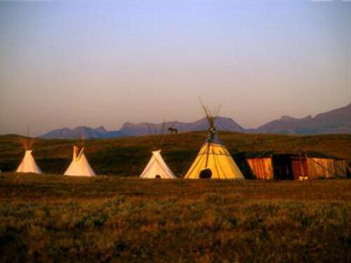 Blackfeet Tipi Village
