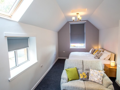 The easy access suite can be accessed directly from the car park with level access to all ground floor rooms